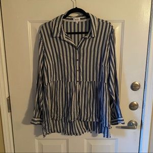 True Craft | Hi low long sleeve button up sz 2x